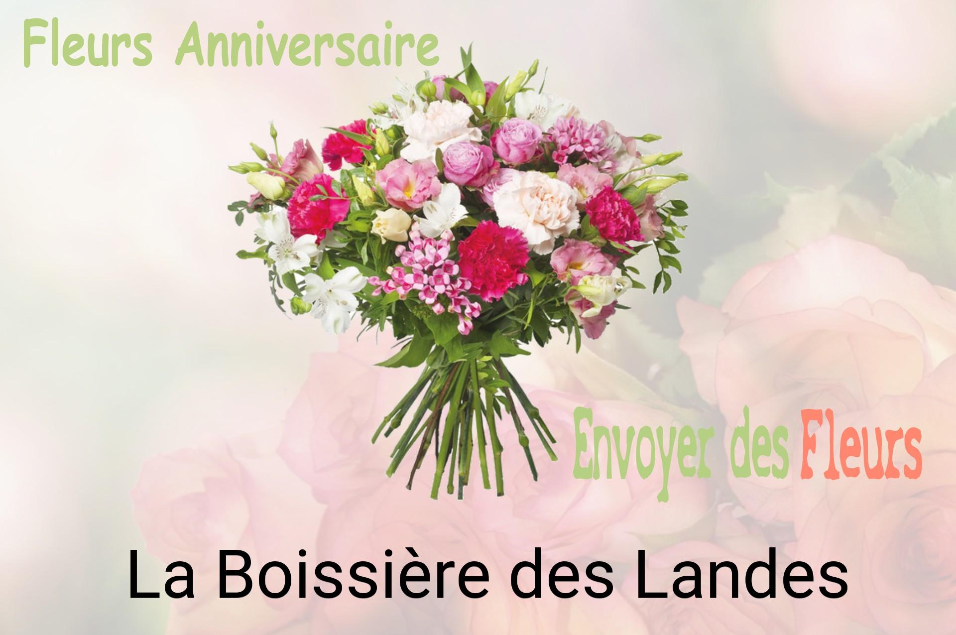 Bouquet de fleurs d’anniversaire livré à La Boissière-des-Landes